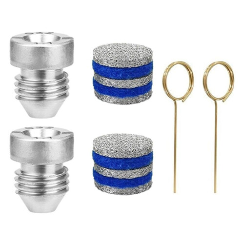 1.1mm Foam Cannon Orifice Nozzle and Foam Maker,Replacement Thread Nozzle Tips and Mesh Filter for Snow Foam