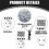 Digital Temperature Controller Sockets,16A Heating Cooling Thermostat Socket with Sensor for Greenhouse EU Plug 3