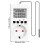 Digital Temperature Controller Sockets,16A Heating Cooling Thermostat Socket with Sensor for Greenhouse EU Plug 8