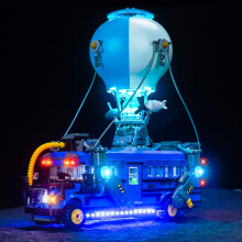 Battle Bus Light Kit for 77073 with Bright Stable LEDs, Hidden Wiring and Easy Installation