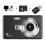 (32G Memory,Black)Beginner Friendly 4k Digital Camera 16X Zoom Small Photography Camera Birthday Present 1