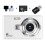 (32G Memory,White)Beginner Friendly 4k Digital Camera 16X Zoom Small Photography Camera Birthday Present 1