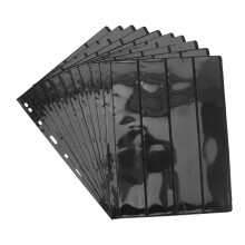 Stamp Album Binder with 10 PVC DoubleSided Clear Pages for Stamp Collectors Storage and Display