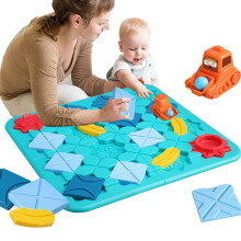 Kids Race Track Car Play Set with Pull Back Cars, Educational Track Toy for Ages 37 Boys Girls