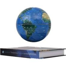 Magnetic Levitating Globe 6Inch LED Floating World Map Desk Decor 360 Rotating Earth