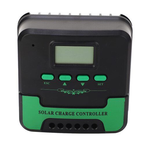 12V 24V Solar Charge Controller 20A Dual Voltage Regulator with KeyControlled Power for Roadside Monitoring System