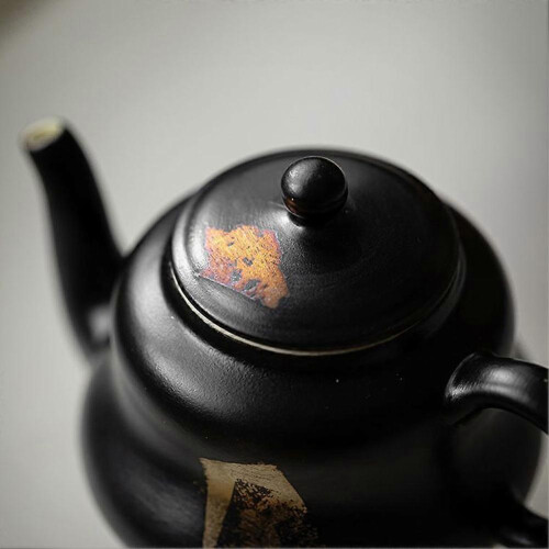 Small Ceramic Teapot Retro Ceramic Tea Kettle Present for Friends Family 2