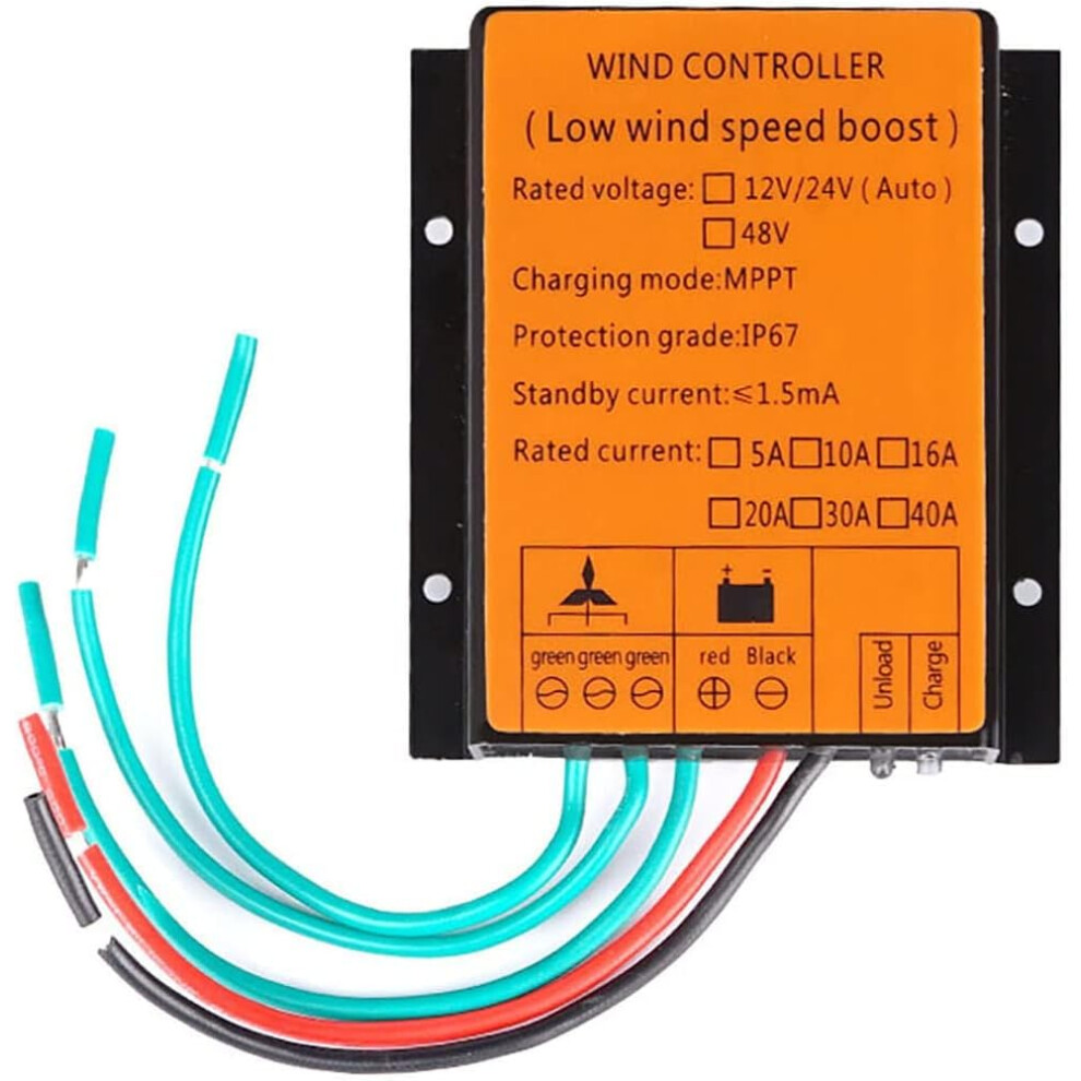 48V Waterproof Wind Turbine Charge Controller 3000W Ip67 For Offgrid Stable Power 9455672294980