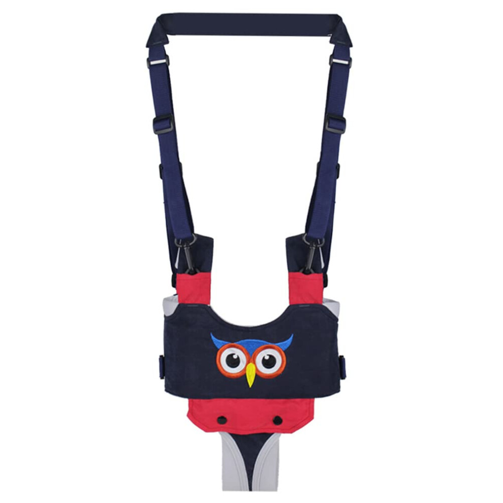 Adjustable Baby Walking Harness With Safety Buckle And Back Support For 824 Month Toddlers, Blue