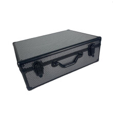 Carbon Fiber Tool Box Aluminum Tool Case Suitcase Equipment Hard Carry Bag Instrument Hard Case Portable Toolbox B