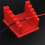 Welding Workbench Magnetic Gasket Bench ABS Wire Fixture Bracket Welding Table Clamp Fixed Clamp for Thick Black & Red 2