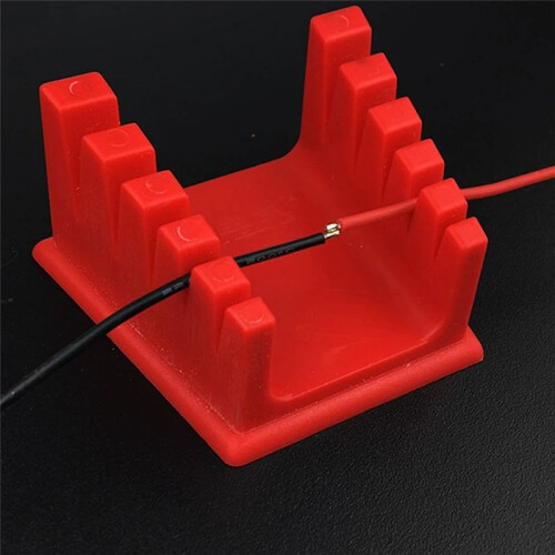 Welding Workbench Magnetic Gasket Bench ABS Wire Fixture Bracket Welding Table Clamp Fixed Clamp for Thick Black & Red 1