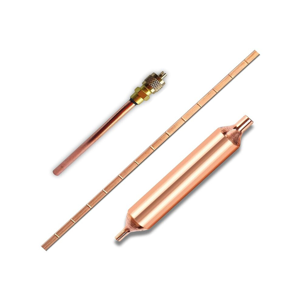 Refrigerator Filter Dryer With Access Service Valve,Phosphor Bronze Welding Rod For Refrigeration Air Conditioner Repair 6033381117429