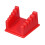 Welding Workbench Magnetic Gasket Bench ABS Wire Fixture Bracket Welding Table Clamp Fixed Clamp for Thick Black & Red 8