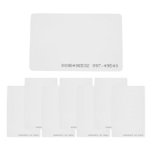 50Pcs Access Control Card RFID Card 125KHz EM4100 TK4100 Proximity Card RFID Tag Key for Access Control Key