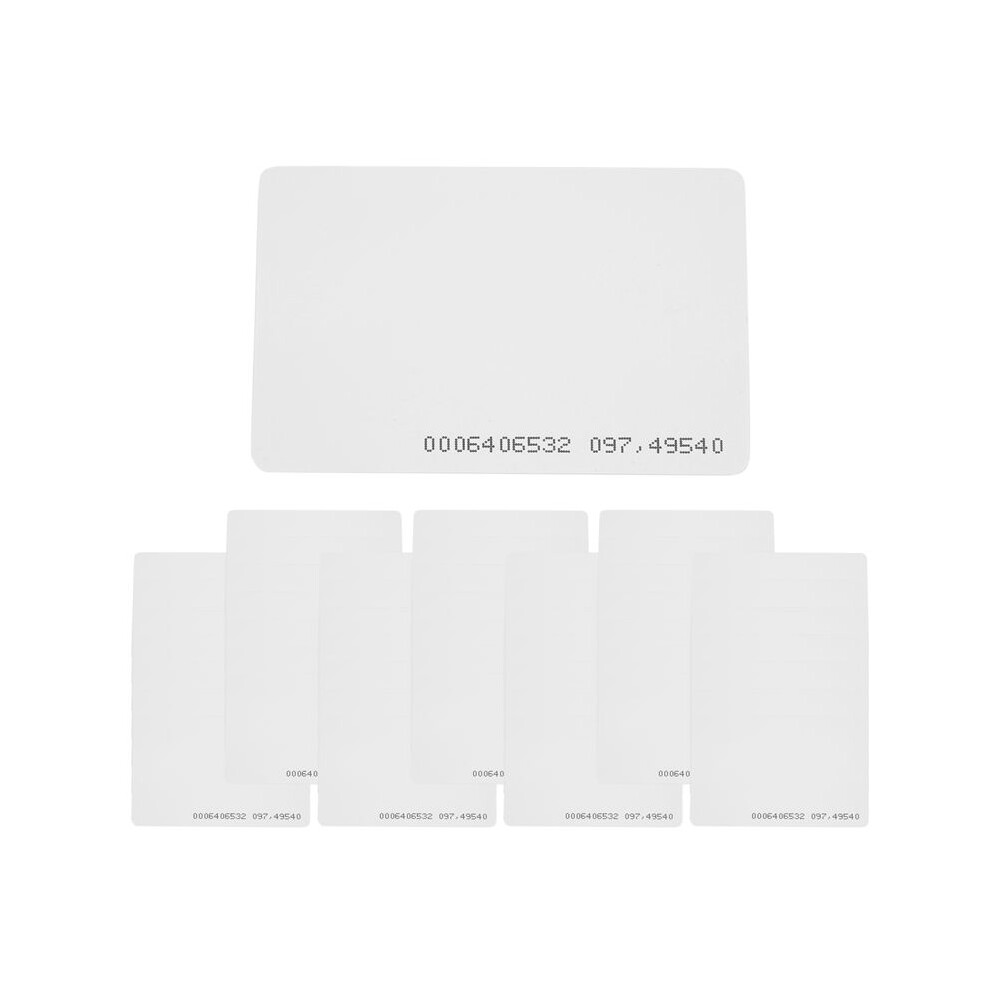 50Pcs Access Control Card Rfid Card 125Khz Em4100 Tk4100 Proximity Card Rfid Tag Key For Access Control Key 4713001249687