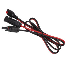 Cable 12 AWG 30A Pure Copper 1m Solar Battery Charging Lead for Energy Storage