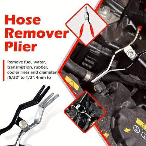 Hose Clamp Tool Set - 4 PCS Fuel  Pliers, Electrical Disconnect Pliers Set, Relay Puller 2
