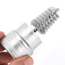 Metal Drill Tube Cleaning Brush Copper Pipe Cleaning Tool for Professional Plumbers and Industrial Copper Pipe Cleaner