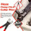 Hose Clamp Tool Set - 4 PCS Fuel  Pliers, Electrical Disconnect Pliers Set, Relay Puller 3