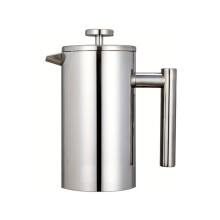 Stainless Steel French Press Coffee Maker 600ML Double Wall Insulated French Press Tea Brewer Coffee Press