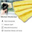 Replacement Parts for  Window Vacuum, 3 Pieces Accessories Microfibre Mop Covers and 2 Pieces Rubber Lip Puller 4