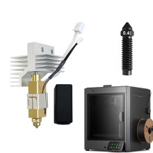 Ceramic Hotend 0.4MM Hardened Steel Brass Nozzle and Hardened Nozzles for Centauri Carbon Ceramic Hotend