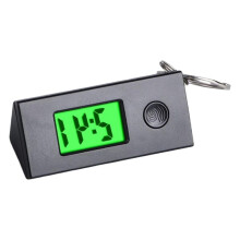 Tragbare digitale Schlüsselanhängeruhr – Kompakt 5,6 x 2,1 x 2,3 cm, wasserdichtes ABS, ideal für Outdoor-Aktivitäten, leicht abzulesen