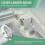 Magnetic Dryer Vent Coupling Connector Kit - DV180 Airtight Seal, Quick Connect, Includes 2 Clamps 5