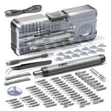 Electric Screwdriver Precision Screwdriver Set, 88-in-1 Magnetic Bits, Screwdriver Repair Tool Kit for PC RC Electronic
