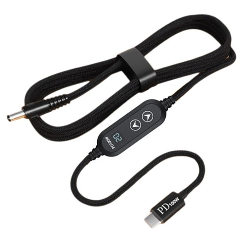 Type C to  Power Boost Cable  5V/9V/12V/15V/20V Adjustable Boost Converter PD100W Trigger Cable USB to  Adapter 1