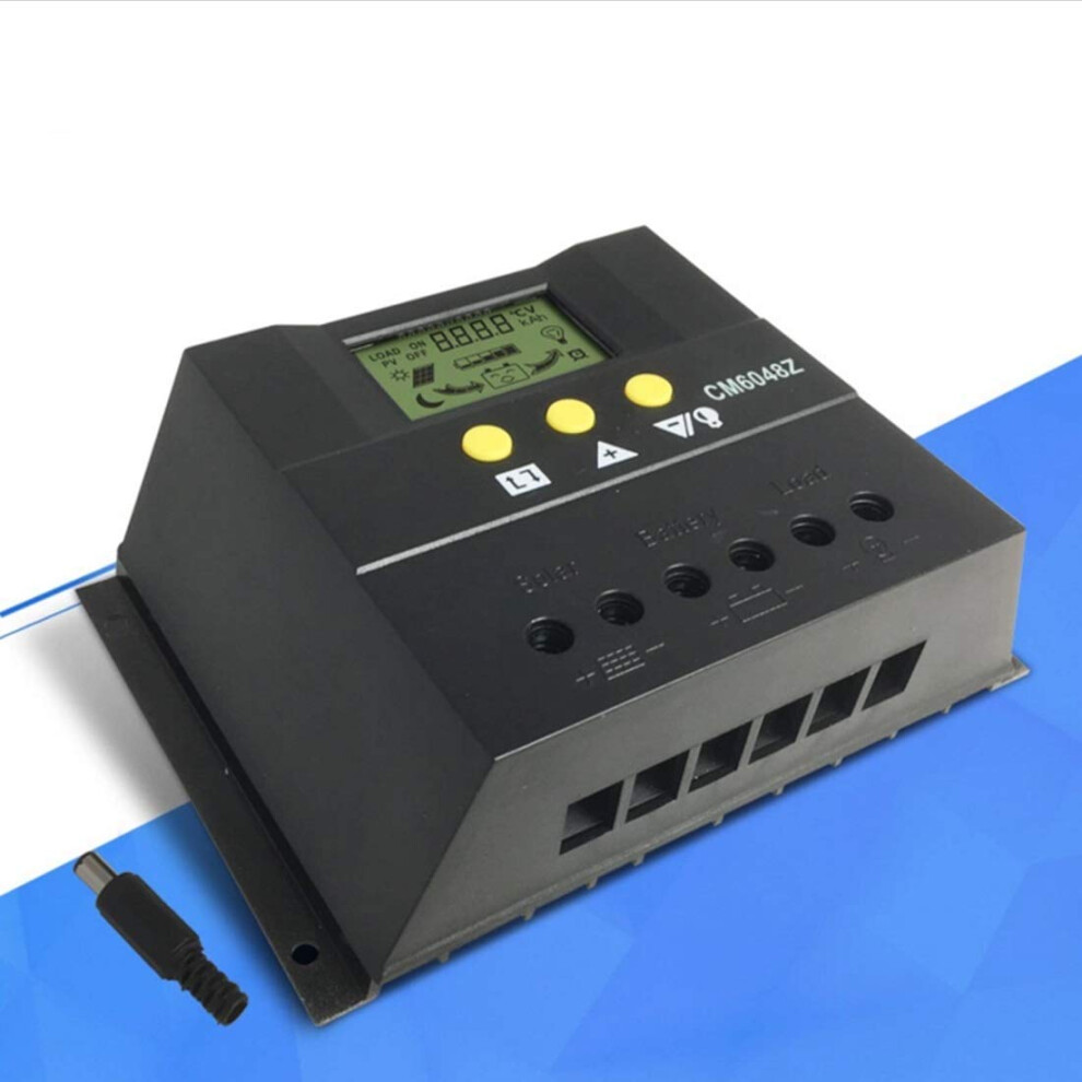 48V 60A Solar Charge Controller Pwm With Lcd Display, Temperature Sensor, Cm6048z For Off Grid 9169991109152