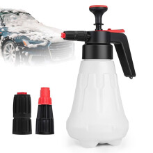 1.5L Pump Foam Sprayer, 50oz Car Wash Foam Sprayer, with 2 Adjustable Nozzles,for Car Washing and Lawn&Garden Care