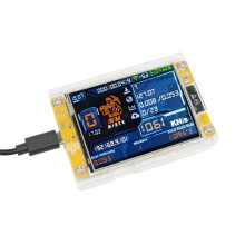 1060KH/S NMMiner NerdMiner Upgraded Harshrate 2.8 Inch Display Bitcoin Crypto Solo Lottery Miner NerdMiner