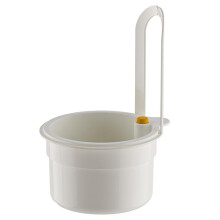 2025 New Faucet Hanging Strainer,Kitchen Sink Drain Strainer,Press Automatic Dumping Kitchen Draining Basket White