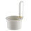 2025 New Faucet Hanging Strainer,Kitchen Sink Drain Strainer,Press Automatic Dumping Kitchen Draining Basket White 1