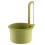 2025 New Faucet Hanging Strainer,Kitchen Sink Drain Strainer,Press Automatic Dumping Kitchen Draining Basket Green 1
