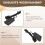 Recorder Power Adapter GPS Voltage Reduction  for   12-Pin  RAV4 6