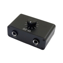 Microfono Dinamico per Strumenti Musicali, Regolazione del Volume, Attenuazione, Interfaccia TRS da 1/4 Pollice e 6,35 mm, Supporta Stereo