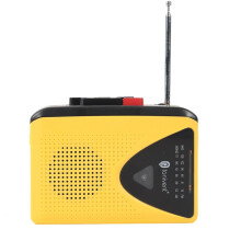 TONIVENT Portable Cassette Player Recorder Recording to Tape AM FM Radio Stereo Music Player with MIC 3.5mm Headphone Jack