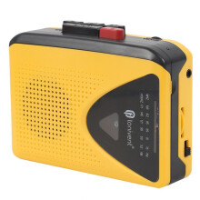 TONIVENT Portable Cassette Player Recorder Recording to Tape AM FM Radio Stereo Music Player with MIC 3.5mm Headphone Jack