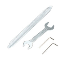 Stainless Steel Tire Removal Wrench for M365 1S Pro 2 Electric Scooter Wheel Remover Repair Tire Tool Kit Repair