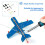 DIY Electronic Kit Small Airplane CD4017 Flow Lamp Welding Practice Electronic Science Assembly Kit Flashing LED PCB 6