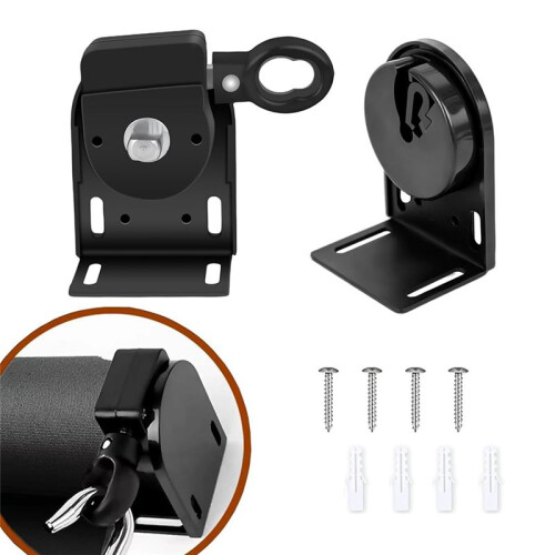 Sun Shade Replacement Parts, Cordless Crank Kit, Roller Blind Mounting Bracket,for Coolaroo Exterior Roller Shade 1