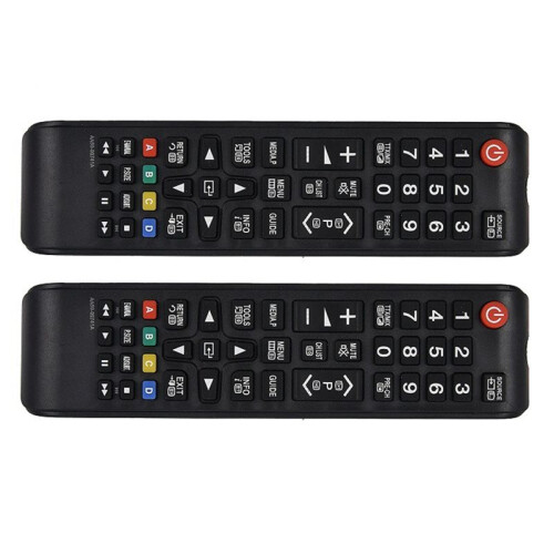 2PCS TV Remote Control for  LE32C457C6H AA59-00741A Replacement  TV Stick