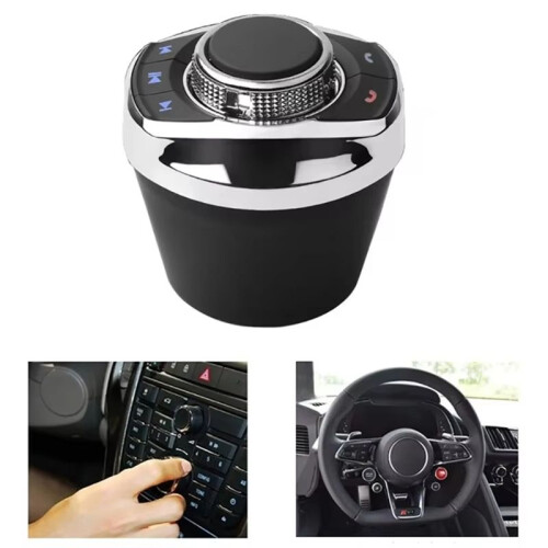 Universal Car Steering Wheel Control Button for Android Multimedia Navigation Player Cup Shape Wireless Audio Controller 1