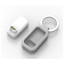 Charging Adapter Connector with Detachable Keychain for FENIX 5 6 7 8 Watches Dustproof Cover Secure Fit 24BB