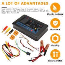 QDB 5A Drive Oscilloscoop Multimeter Stappenmotor Ontstekingsspoel PWM Signaal Drive Tester, Kleppen Diagnose Tool