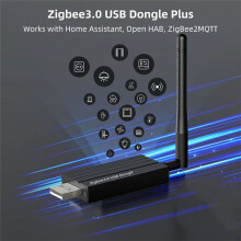 Zigbee 3.0 USB Dongle Multi-Protocol Support Plug & for Home Assistant OpenHAB ZigBee 2MQTT