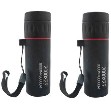 Telescopio Monoculare HD 2000x25  Telescopio Portatile per Telefono Cellulare con Supporto Telescopio per Birdwatching da Campeggio 2 Pezzi